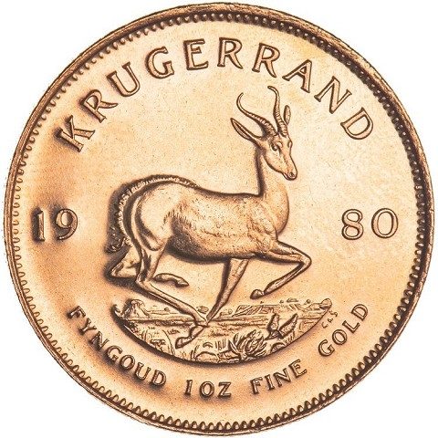 Krugerrand 1 oncia oro — Sudafrica